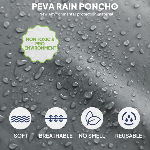 689b69bbf1da541e6dff90d3dd595bec17ccc12dc490c4f2ac8c4.jpg ANYOO Rain Ponchos for Adult Emergency Raincoats Reusable Hooded Rain Jackets for Men Women(2 pack)