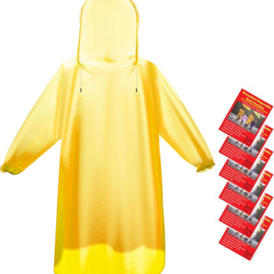 689b6a5727d5b236c5c0e9ab2da20d16e0c7b5c4ae61018a8996b.jpg Bruvoalon 6 & 20 Pack Disposable Rain Ponchos for Adults/Youth, Waterproof PE Raincoats with Drawstring, Camping/Emergency
