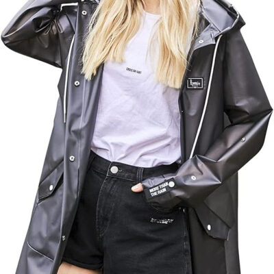 689b6beaa991e342fd6acac8cc49b21c4b968ad697b36dcdde9aa.jpg L-Rain Durable TPU Clear Rain Coat for Adults - Women and Men Fashion Hooded Rain Poncho