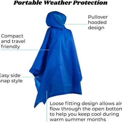 689b6c0e09ca23f6e27ba0117c98c99a00b9bae8d7d14dc37ffb9.jpg totes Adult's Rain Poncho