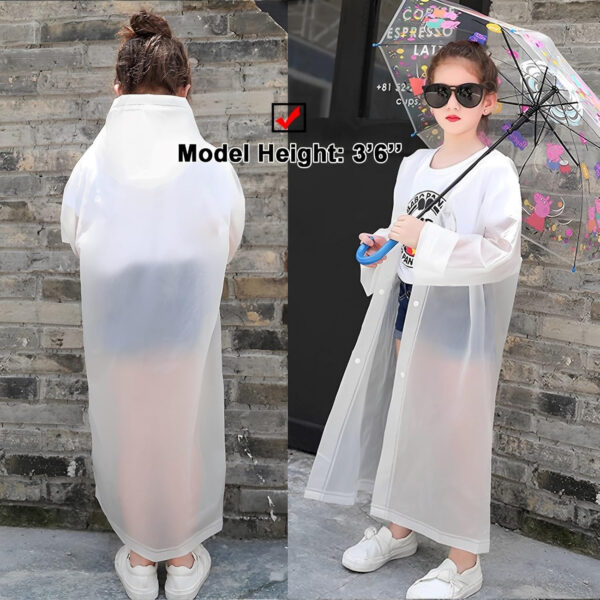 689b6d4e6e39318577db8593ce02eb3ed03bafc1e87c8678bc6c0.jpg Rain Ponchos Raincoats for Kids, 2 Packs Rain Coats Jacket Reusable with Hood for Boys Girls Disney Hiking Camping Outdoor