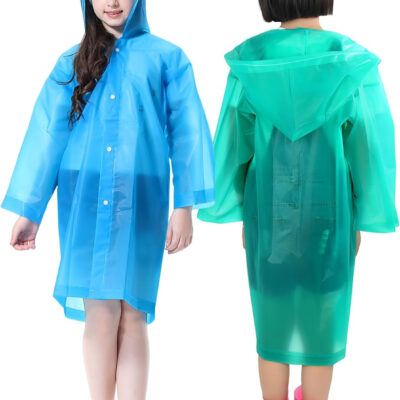 689b6d710d48b5c5adf046e1f0d3ea6d6174f22bb5a5c089c60ee.jpg Rain Ponchos Raincoats for Kids, 2 Packs Rain Coats Jacket Reusable with Hood for Boys Girls Disney Hiking Camping Outdoor