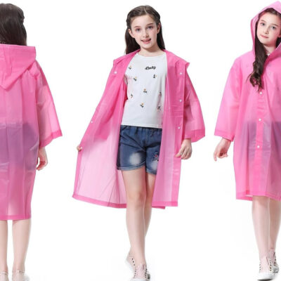 689b6d7a6a10eb0b84156af8ee491f25163c60a59c283420f6205.jpg Rain Ponchos Raincoats for Kids, 2 Packs Rain Coats Jacket Reusable with Hood for Boys Girls Disney Hiking Camping Outdoor