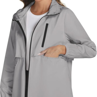 689b6e2b7b42f99fafb55e1b968ae2f2969112e1a4b6db2c8a94b.jpg Avoogue Rain Jacket Women with Hooded Lightweight Waterproof Raincoats Packable Zipper Pockets Windbreakers