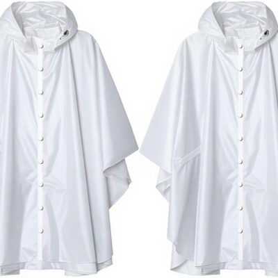 YOUNGTIME Reusable Rain Ponchos for Adults,2 Pack EVA Rain Jacket Coats with Hood for Women and Men