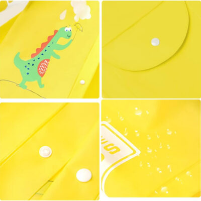689b6ef5937483a719674171f41ca15fdca4635a048e2b0808654.jpg Kids Raincoats Waterproof Rain Jacket Hooded Rain Poncho Toddler Boys Girls Rain Suit Reusable Rainwear 2-8 Years