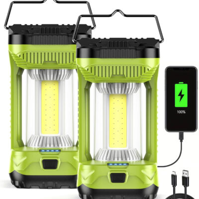 689b871a7862933143d1378cdc34abfa77b37b8147eafeda00740.jpg AlpsWolf Camping Lantern Rechargeable, 1000LM 4 Light Modes Camping Light 4000mAh Rechargeable Lantern for Power Outages Portable Camp Lantern with Memory Function, Green, 1 Pack