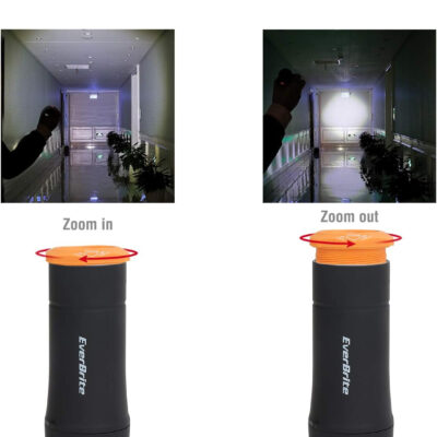 689b88d1c9b77eb01765c8aff0402c372864d46733d6800bfa74f.jpg EverBrite 2-in-1 Mini Lanterns and Flashlights with 3 Modes, 2 Pack Portable Outdoor LED Zoomable Torches, Camping Essentials for Hurricane, Hiking, Night Walking, Emergency