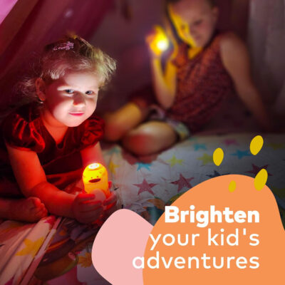689b8a42be23162c402aff9e9cee409a1131161cfa8f47a4d29b2.jpg BETTERLINE Kids Flashlights and Kids Lanterns, 2-in-1 LED Kids Camping Lantern Night Light, Better Than Headlamps, Kids Camping Gear Must Haves