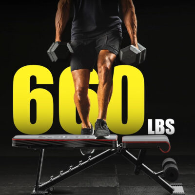 689befac9af3fecae83c04c5c7e6e2b722d9bcff0ce9878fbee38.jpg Yoleo Adjustable Weight Bench for Full Body Workout Foldable Bench Press Bench of Home Gym Strength Training Incline Decline Flat Utility Workout Bench with Quick Folding& Fast Adjustment (Black)