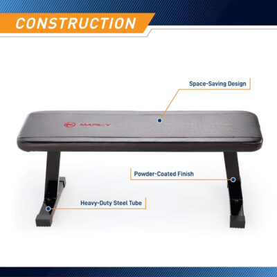 689bf004cd288ad80c33274998e8e7656a4098cac77d8a2dd89d7.jpg Marcy Flat Utility Weight Bench for Home Gym Weight Training and Ab Exercises