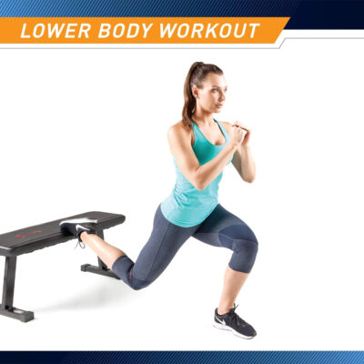 689bf006d4492db04d5f2fee9accc61d223e1854d81b532a6a5a7.jpg Marcy Flat Utility Weight Bench for Home Gym Weight Training and Ab Exercises