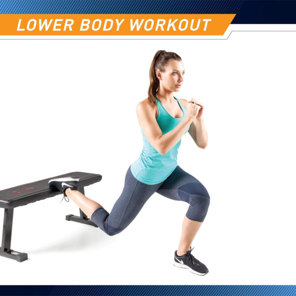 689bf006d4492db04d5f2fee9accc61d223e1854d81b532a6a5a7.jpg Marcy Flat Utility Weight Bench for Home Gym Weight Training and Ab Exercises