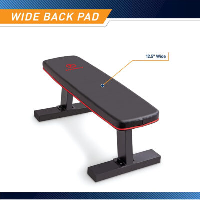 689bf010d438ead136de18120317169dc8e989248ff11bc8166e8.jpg Marcy Flat Utility Weight Bench for Home Gym Weight Training and Ab Exercises