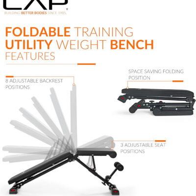 CAP Barbell Multi-Purpose Adjustable Utility Strength Training Weight Bench | Multiple Options