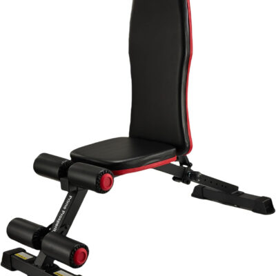 Basic Weight Bench for Home Gym,Workout Bench with 8 Backrests, 660LBS Weight Capacity Adjustable Bench