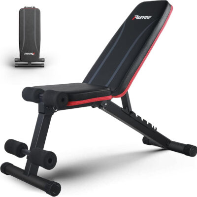 689bf2526df1c93938e5ede52857c7510c7dee6927d8f166886de.jpg PASYOU Adjustable Weight Bench Full Body Workout Multi-Purpose Foldable Incline Decline Exercise Workout Bench for Home Gym