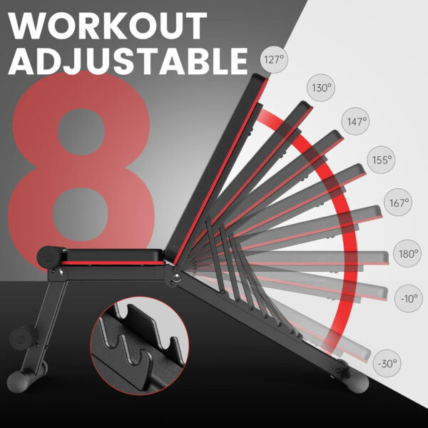 689bf257b816d2bbbad493dd9cb60884de347ed0b135ce9623b36.jpg PASYOU Adjustable Weight Bench Full Body Workout Multi-Purpose Foldable Incline Decline Exercise Workout Bench for Home Gym