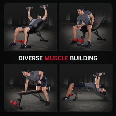 689bf2792108124976500e44f6b3d1d493656f306c6c98540598f.jpg PASYOU Adjustable Weight Bench Full Body Workout Multi-Purpose Foldable Incline Decline Exercise Workout Bench for Home Gym