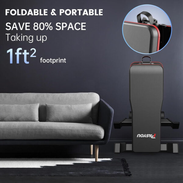 689bf280d67dffe691c526e26d0b94b3fb469b0a25254b3689c2c.jpg PASYOU Adjustable Weight Bench Full Body Workout Multi-Purpose Foldable Incline Decline Exercise Workout Bench for Home Gym