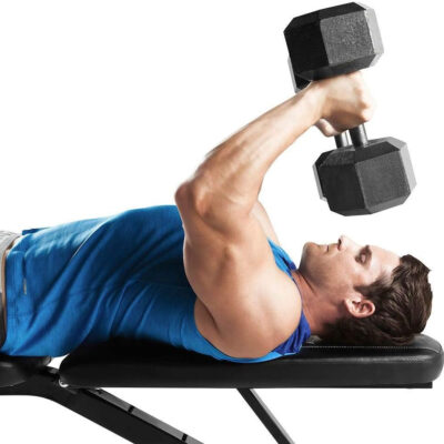Marcy Multi-Position Adjustable Utility Bench for Home Gym Weightlifting and Strength Training