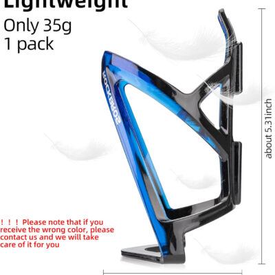 689bf4f50f9a068342f55e167aca3254e4a470b3e99f56d58d3f0.jpg ROCKBROS Bike Water Bottle Holder Ultra-Light Bicycle Bottle Cages with Screws Tool, Universal Bike Cup Holder for Road MTB Mountain Bikes Cycling Accessories(2 Pack)