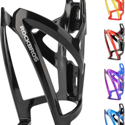 689bf5039f97aa2383d57434691c2fea7c39d985e4df4bc5d3ea8.jpg ROCKBROS Bike Water Bottle Holder Ultra-Light Bicycle Bottle Cages with Screws Tool, Universal Bike Cup Holder for Road MTB Mountain Bikes Cycling Accessories(2 Pack)