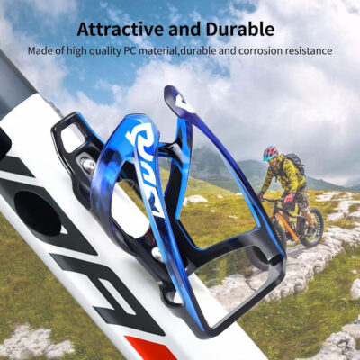 689bf56a2c3cbe0a8cf9610592b7ea3dbff56fcd29ee8dbc591a8.jpg Bike Water Bottle Cage Ultra-Light Bicycle Bottle Holder Universal Bike Cup Holder Rack for Bicycle, Cycling, MTB, Road/Mountain Bikes 2 Pack - Black
