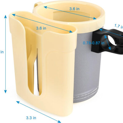 689bf6ebecd792d0245306dd503c1b284bc228c95ad190994b73b.jpg Accmor 3-in-1 Bike Cup Holder with Cell Phone Keys Holder, Bike Water Bottle Holders, Universal Bar Drink Cup Can Holder for Bicycles, Motorcycles, Scooters, Black