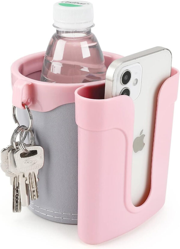689bf6fe171ac2bb3aa756e03cfe6d392a92fbc12cbdd02c4a1e4.jpg Accmor 3-in-1 Bike Cup Holder with Cell Phone Keys Holder, Bike Water Bottle Holders, Universal Bar Drink Cup Can Holder for Bicycles, Motorcycles, Scooters, Black