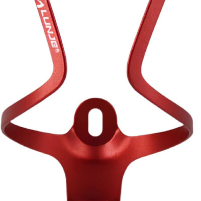 Bike Water Bottle Holder: Ultra-Light Bicycle Bottle Cages with Screws, Alloy Aluminum, Universal Bike Cup Holder Rack for Road MTB Bikes(RED)