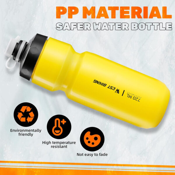 689bf894d7163f3024638c0168aaaa5aedc51c0670e5cba8e5266.jpg West Biking Bike Water Bottle Cages Ultra-Light Durable PC Bicycle Bottle Holder with Screws Tool, Easy Installation Bicycle Drink Cup Holders Cycling Kettle for MTB Road Bikes