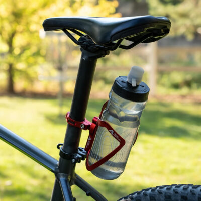 689bf8f0d7379ee01dbe04620348431f9e471b8f511dc2d5a8ac2.jpg Bike Water Bottle Holder with Bottle Combo Mount Cage Rack No Screws Mountain Bicycle Accessories, for Sport Outdoor Cycling, MTB Road, Universal Cup Holder, Durable Alloy Kids, Adults (Black)