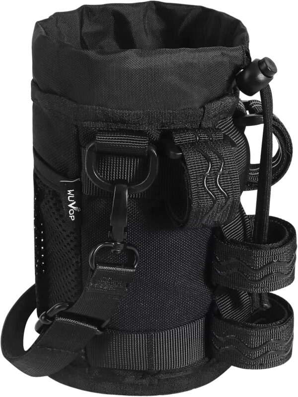 689bf996730fb756e92c3549b2ad31006dca0405568762720734e.jpg Bike Cup Holder, Water Bottle Holder Handlebar with Mesh Pockets, Universal Cycling Bicycle Water Bottle Drink Cup Cage for Cruiser, Scooter, Mountain, Road Bike, Wheelchair