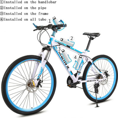 689bfa221cd2ad46f07d2fa6a3c9c02264b6cd898c526d7501ea9.jpg FiveBox Aluminum Alloy Biking Bicycle Water Bottle Cage Holder, Cycling Bike Water Bottle Cage