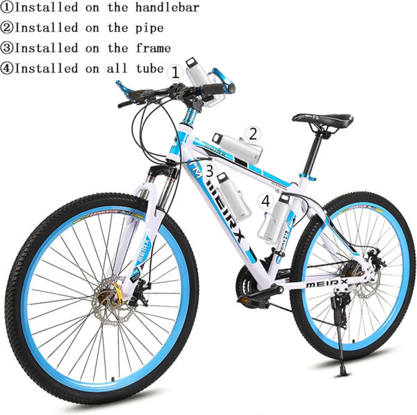 689bfa2da5408be69139f96b27bb8da6f78b563347172936a9980.jpg FiveBox Aluminum Alloy Biking Bicycle Water Bottle Cage Holder, Cycling Bike Water Bottle Cage