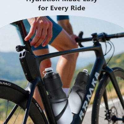 689bfa4e44c9fcbb27fc3f16747700157f3deff34e8aba0c7a80f.jpg Bike Water Bottle Holder - 1.3 Oz Ultralight & Sturdy Bike Cup Holder, Bicycle Drink Cage, Cycling Bike Water Bottle Cage with Screw Tool, for 2.75-3.94" Bottles