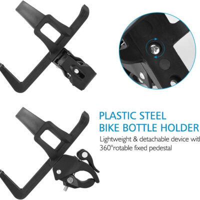 689bfaa278096cc7b67551062b952bb4702272cdfc5de309a1c8c.jpg Accmor 2 Pack Bike Water Bottle Holders No Screws, Universal Bike Cup Holder, 360 Degree Rotatable Bike Water Bottle Cage, Water Bottle Holders for Kids Bike Adult Bike