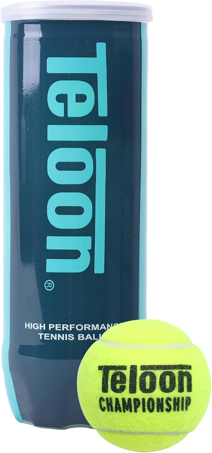 Teloon Championship Tennis Balls - Extra Duty - Regular Duty Felt Pressurized Tennis Balls