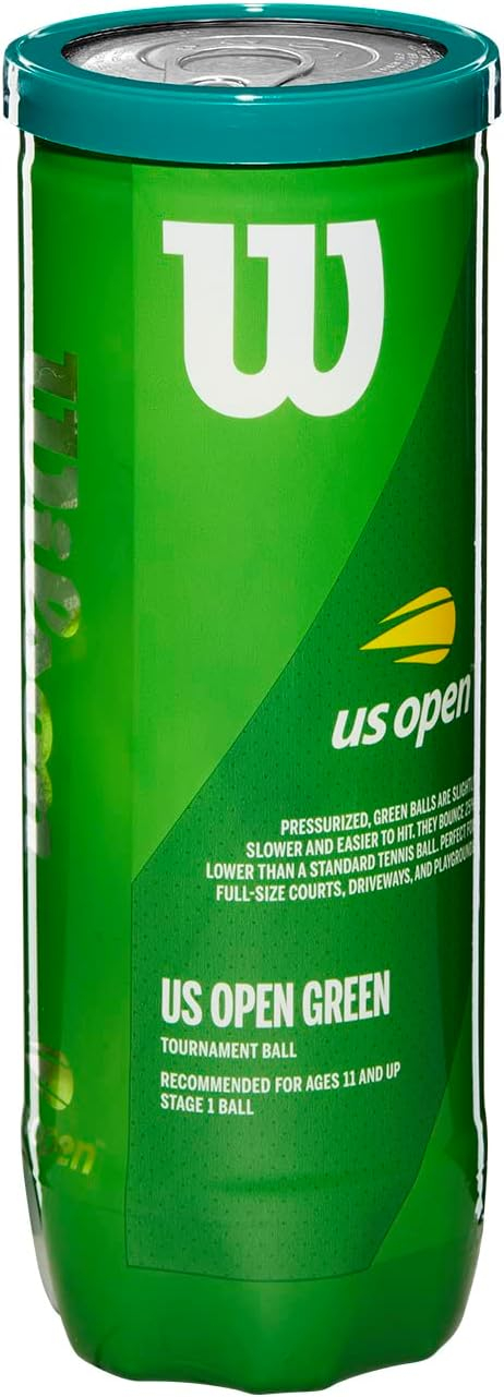 689bfedb343fa4209215f736b51369f5a23e2b475c4f2febcde13.jpg WILSON US Open Youth Tennis Balls - 3 Balls