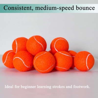 689bfef409fa686641b331f7e9b6bf1205066be991ca76caee568.jpg Tennis Balls, 4 Pack Advanced Practice Tennis Balls for Beginner, Training Playing Tennis Balls