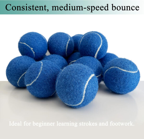 689bfefc2a3df5a138f06e38bb2078a5ccf69987bb01053f2002e.jpg Tennis Balls, 4 Pack Advanced Practice Tennis Balls for Beginner, Training Playing Tennis Balls