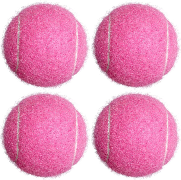 689bfefdb15d27c6c3d47258f8376879f214f5713cbd9605cbbfa.jpg Tennis Balls, 4 Pack Advanced Practice Tennis Balls for Beginner, Training Playing Tennis Balls