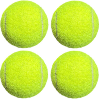 689bff0e14946eebe0e6e7c6872ee9ac66000c9c99e27c3c8915f.jpg Tennis Balls, 4 Pack Advanced Practice Tennis Balls for Beginner, Training Playing Tennis Balls