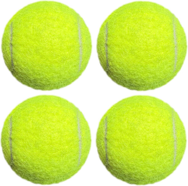 689bff0e14946eebe0e6e7c6872ee9ac66000c9c99e27c3c8915f.jpg Tennis Balls, 4 Pack Advanced Practice Tennis Balls for Beginner, Training Playing Tennis Balls