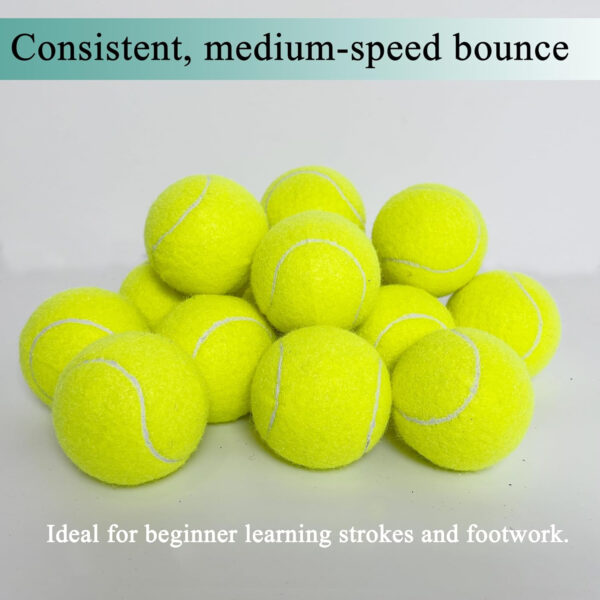 689bff116ac1729ceb843ca0248b18cc8d3c81322ebb7c2bb484a.jpg Tennis Balls, 4 Pack Advanced Practice Tennis Balls for Beginner, Training Playing Tennis Balls