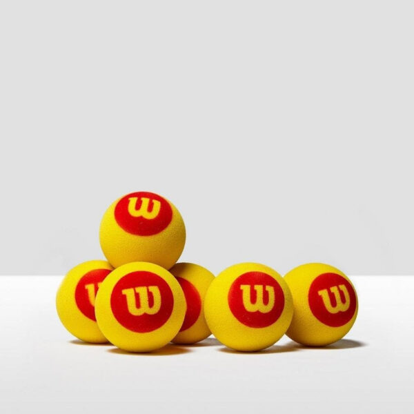 689bff316cb0cc11b06660ee70d7b5207acdbcbfa5e53ffe6229f.jpg Wilson Starter Foam Tennis Balls, Yellow/Red