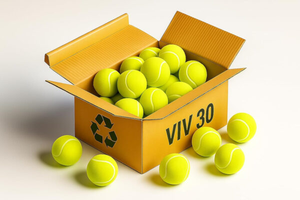VIV Advanced Tennis Balls Bulk, 30/50/100 + Practice Pressure Ball Bouncing 53in High Durable Official Size 2.5 in Pet Dog Balls Tougher Tennis Ball for Dogs, Tennis Ball Training Machine, Walkers
