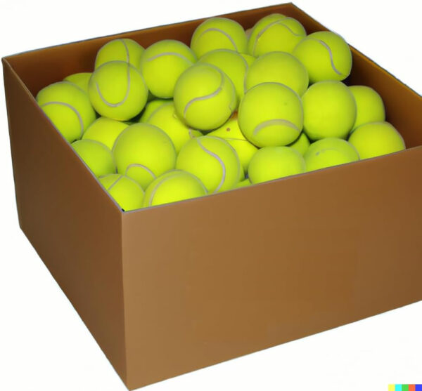VIV Advanced Tennis Balls Bulk, 30/50/100 + Practice Pressure Ball Bouncing 53in High Durable Official Size 2.5 in Pet Dog Balls Tougher Tennis Ball for Dogs, Tennis Ball Training Machine, Walkers