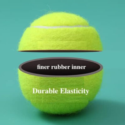 VIV Advanced Tennis Balls Bulk, 30/50/100 + Practice Pressure Ball Bouncing 53in High Durable Official Size 2.5 in Pet Dog Balls Tougher Tennis Ball for Dogs, Tennis Ball Training Machine, Walkers
